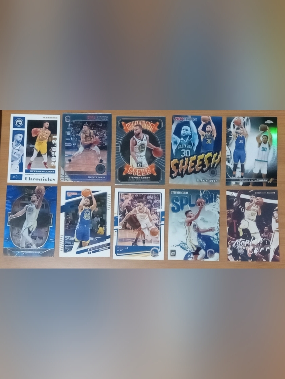 Steph Curry NBA Basketball Card Lot